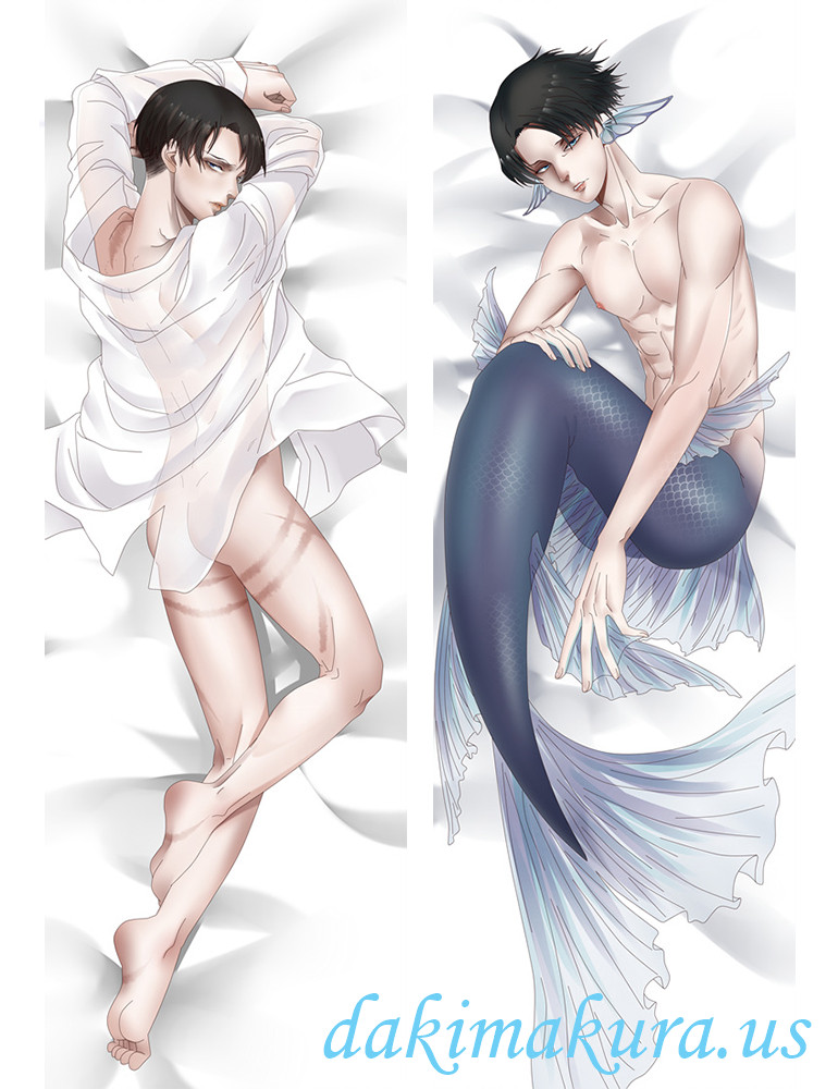 Levi Ackerman - Attack on Titan character body dakimakura pillow cover